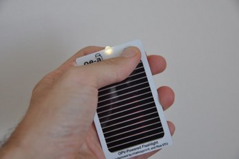 OPV-flashlight