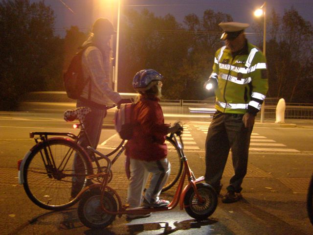 Dopravně bezpečnostní akce – Zaměřeno na osvětlení