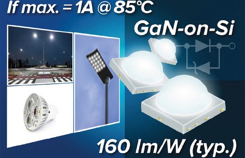 Toshiba uvádí vylepšené bíle LED s účinností 160 lm/W