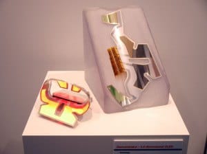Audi flexible OLED taillight prototype R2D2 bare panel